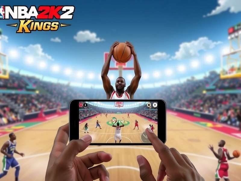 NBA 2K25 Crossover Kings mobile gameplay on an Indian smartphone